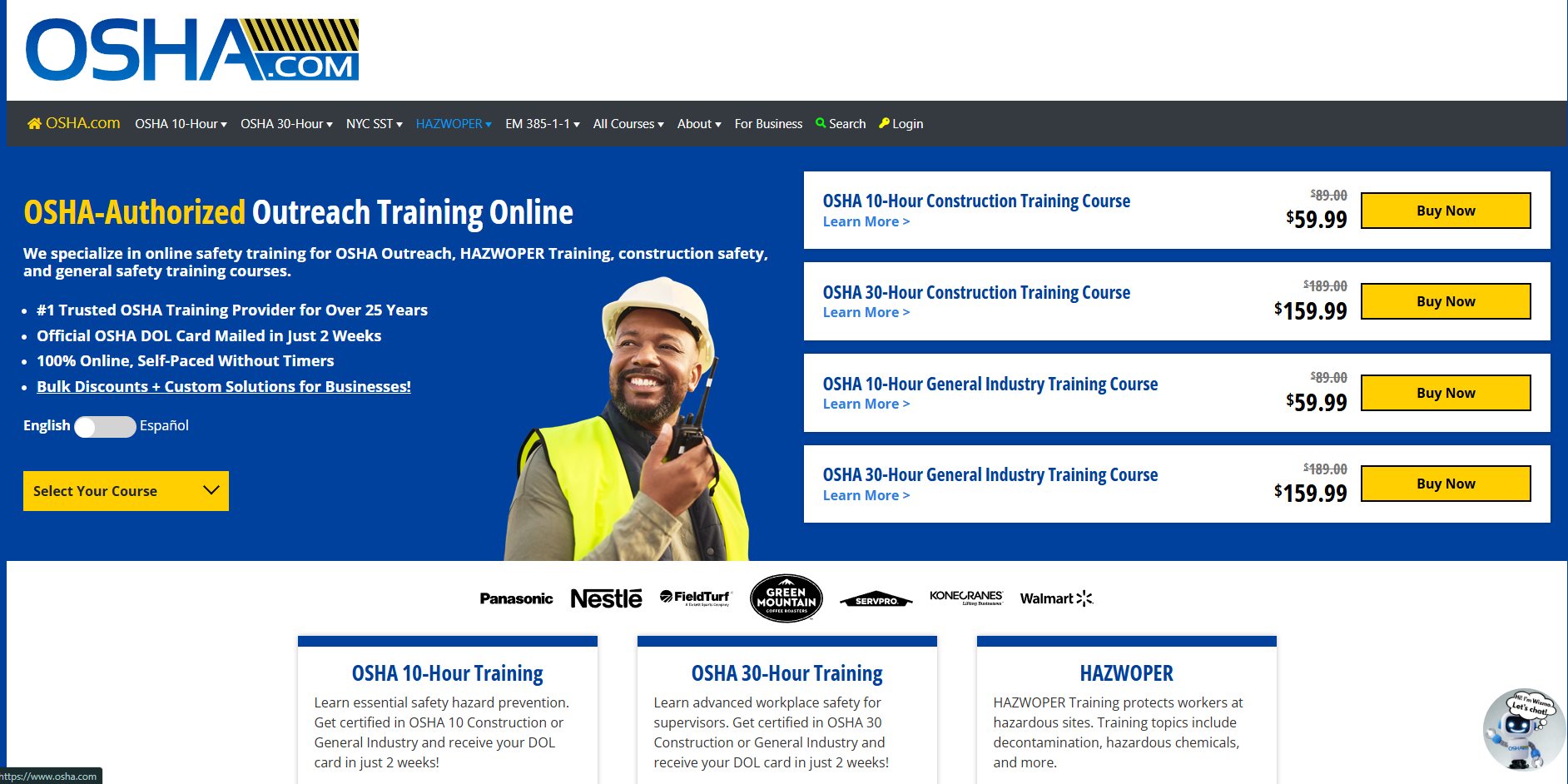 OSHA Training Platform